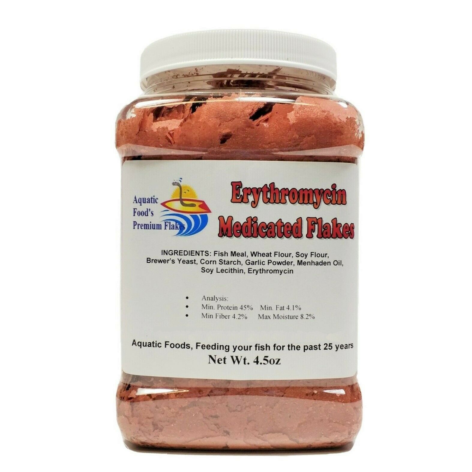 Erythromycin Medicated Fish Flakes