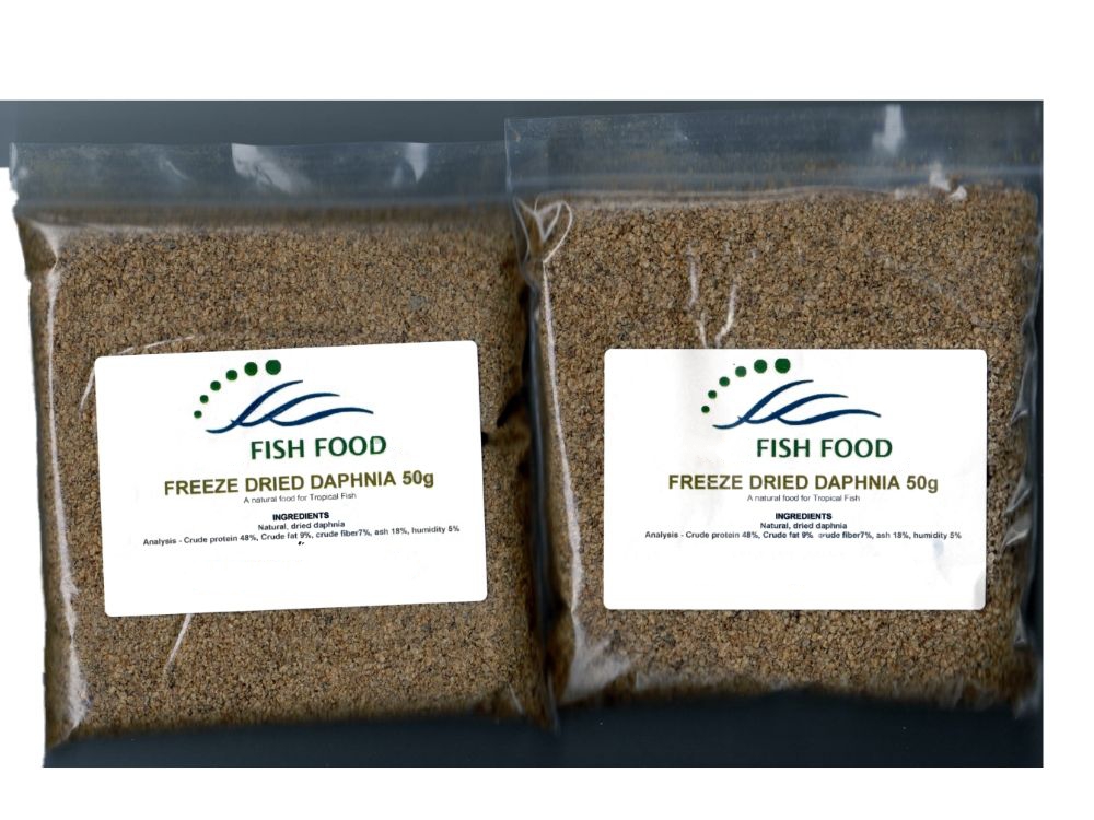 Freeze Dried Daphnia (Water Fleas), Free Shipping Included