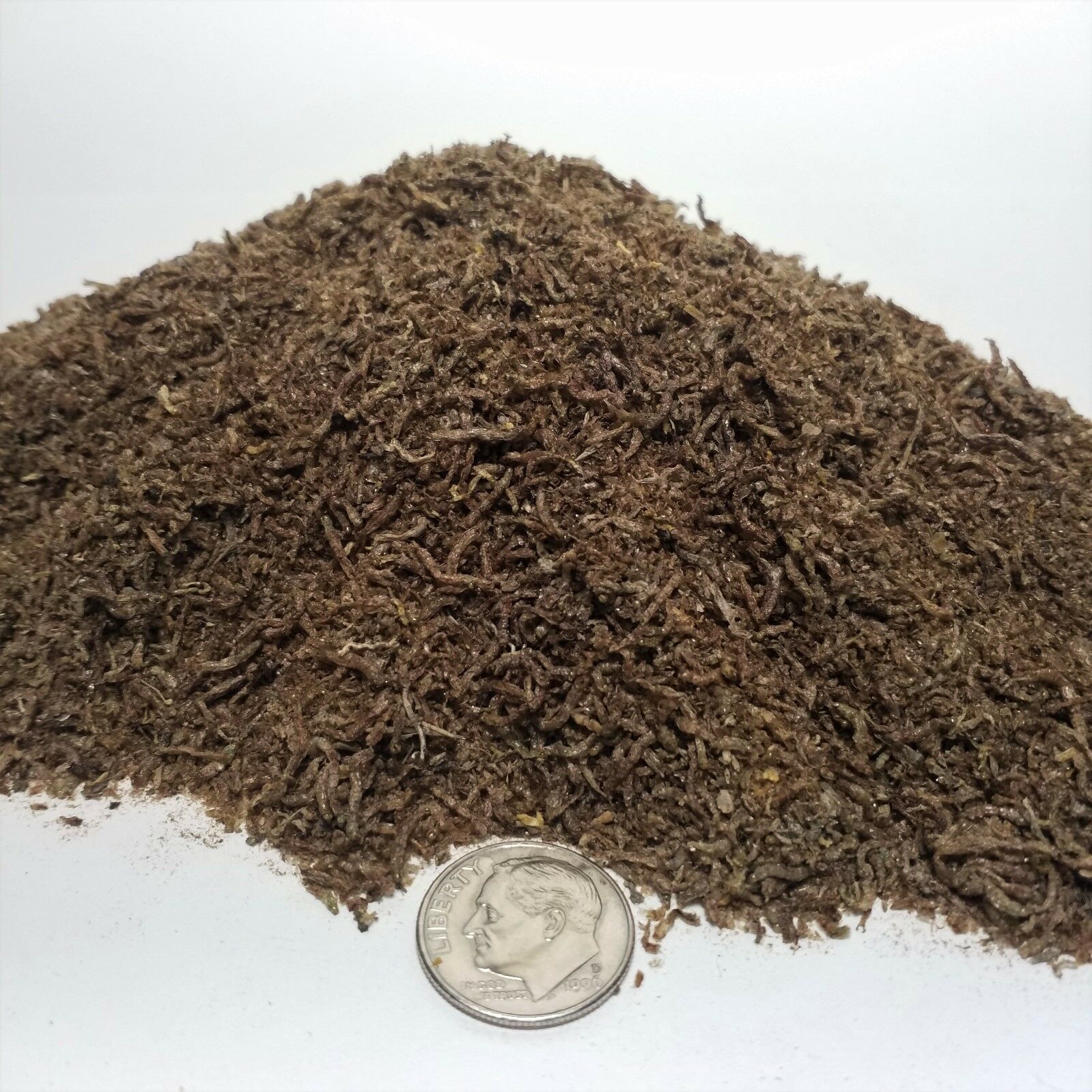 Blackworms, Freeze Dried Premium Colorado Blackworms Loose Powdery Siftings, Fry Food, Food Mix-In, Free Shipping Included! - Image 2